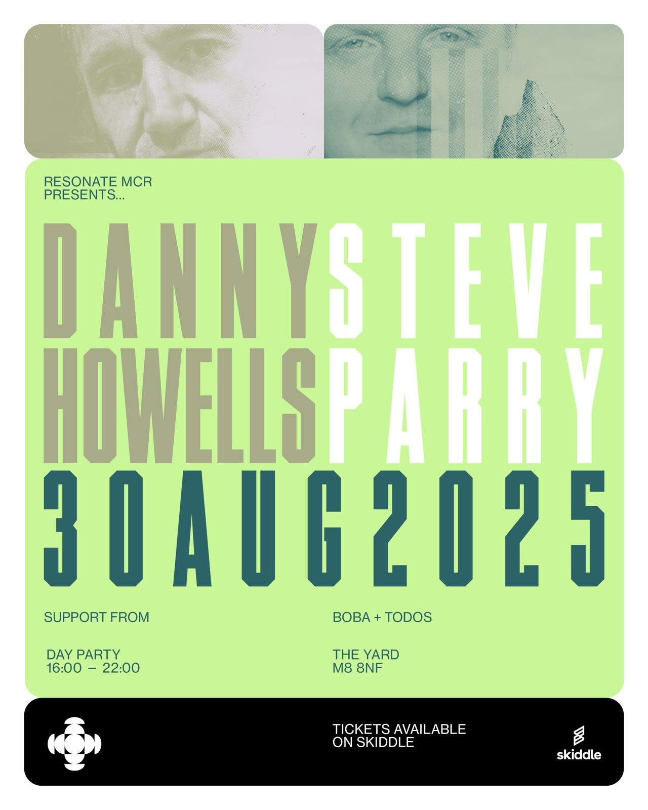 Resonate Pres. Danny Howells & Steve Parry at The Yard, Manchester