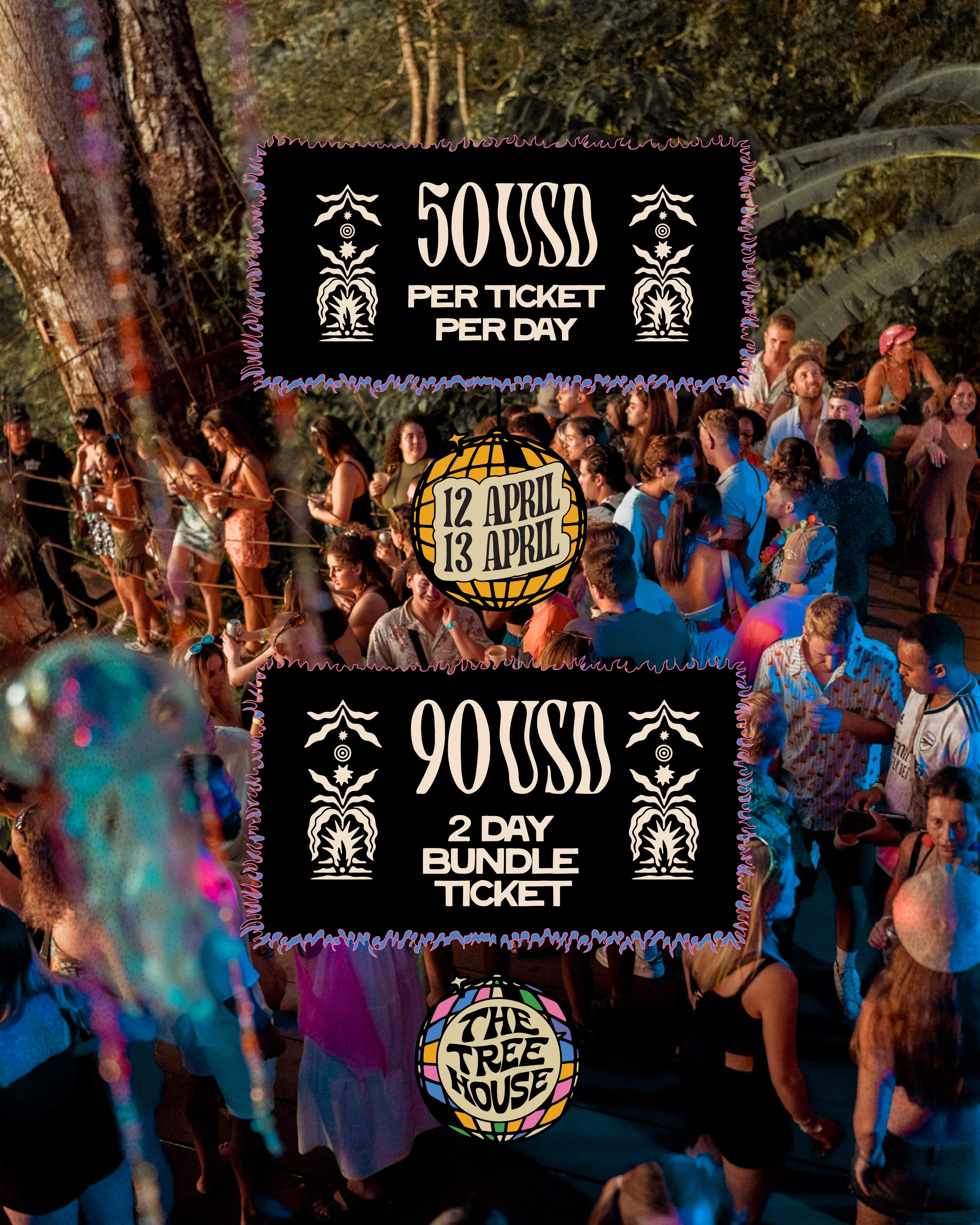 The Treehouse: Festival Edition 2024 - フライヤー表