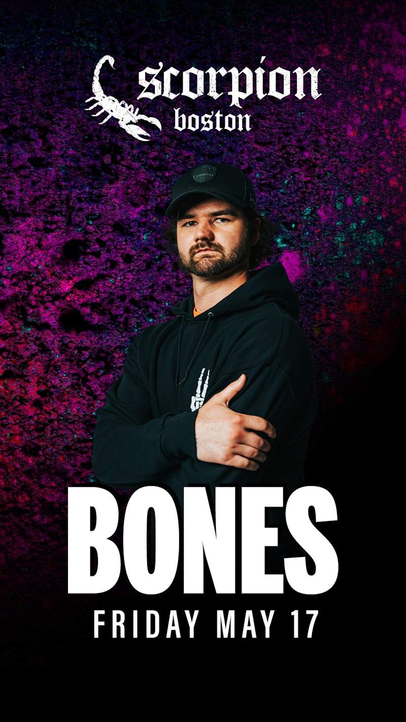Fridays at Scorpion Bar: DJ Bones - フライヤー表