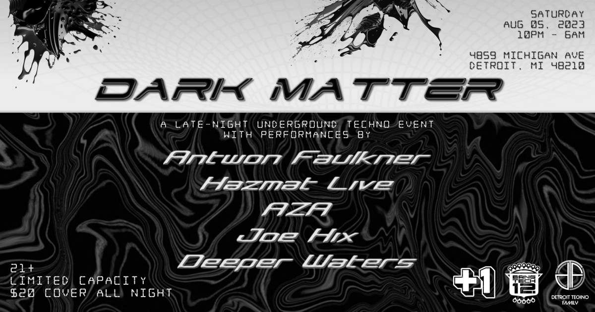 Dark Matter - フライヤー表