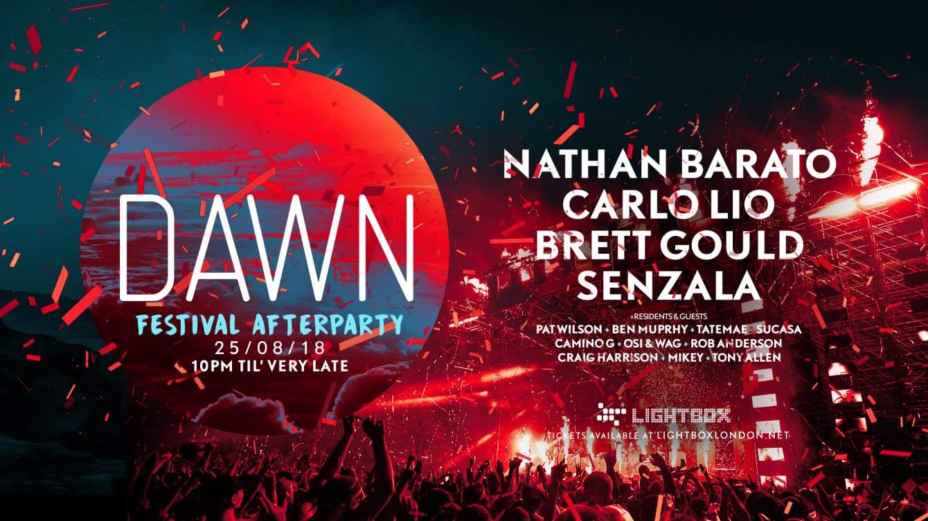 Dusk Til Dawn Festival Afterparty w Nathan Barato B2B Carlo
