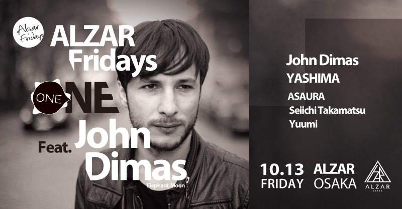 Alzar Fridays One Feat. John Dimas - フライヤー表