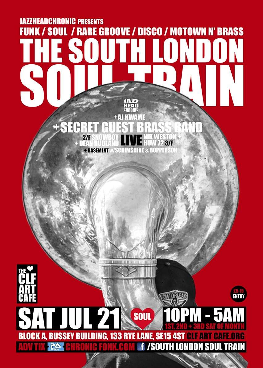 The South London Soul Train with The Lehmanns Brothers (Live) - More on 4 Floors - Página trasera