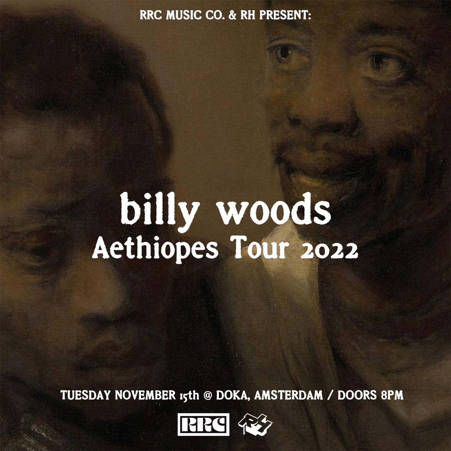 billy woods at Doka, Amsterdam