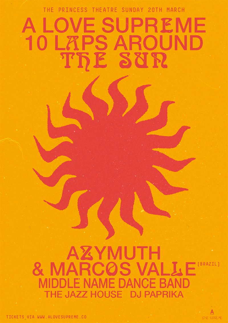 10 Laps Around The Sun - Azymuth + Marcos Valle, Middle Name Dance Band, The Jazz House - Página frontal