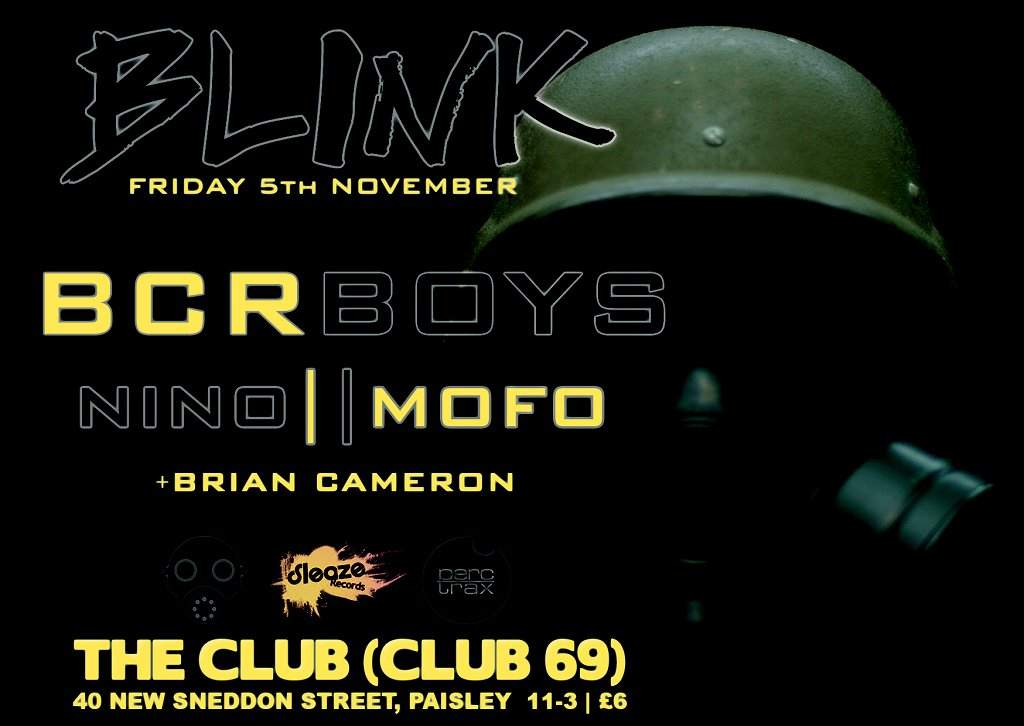 Blink presents BCR Boys (Live ) - Página trasera