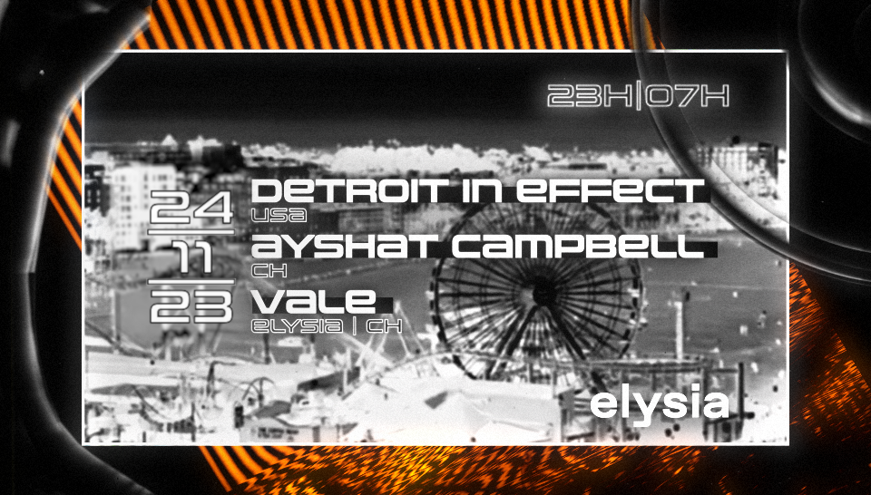Detroit In Effect, Ayshat Campbell, Vale - Página frontal