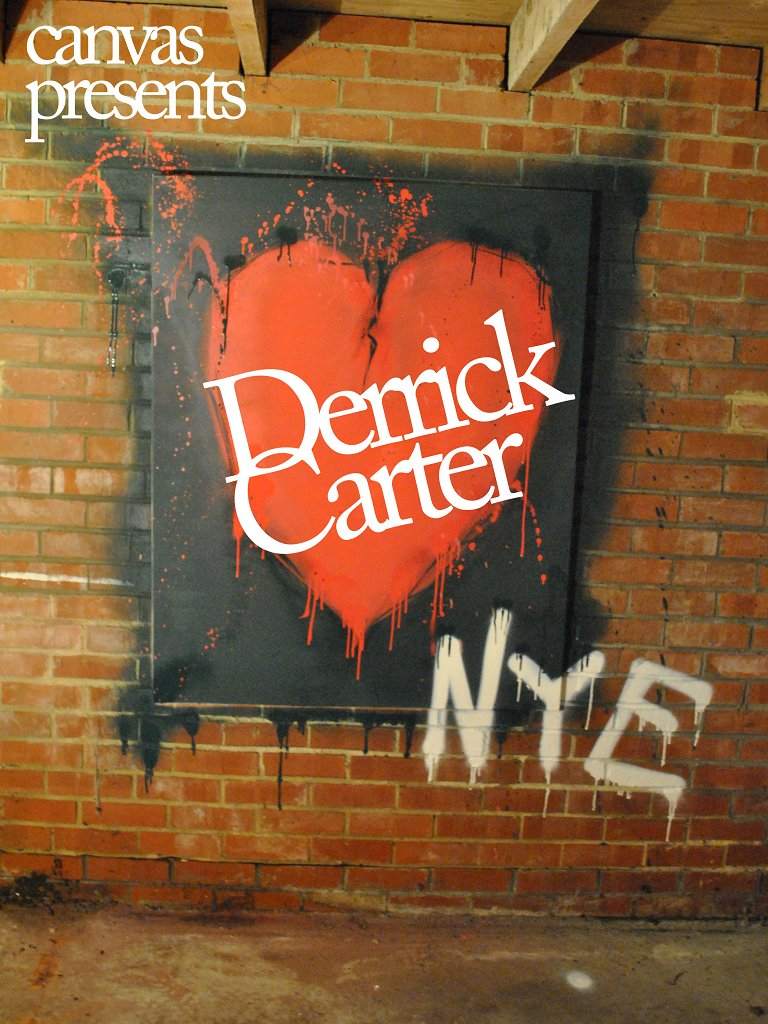 Canvas presents. Derrick Carter. New Year's Ever Warehouse Party - Página frontal
