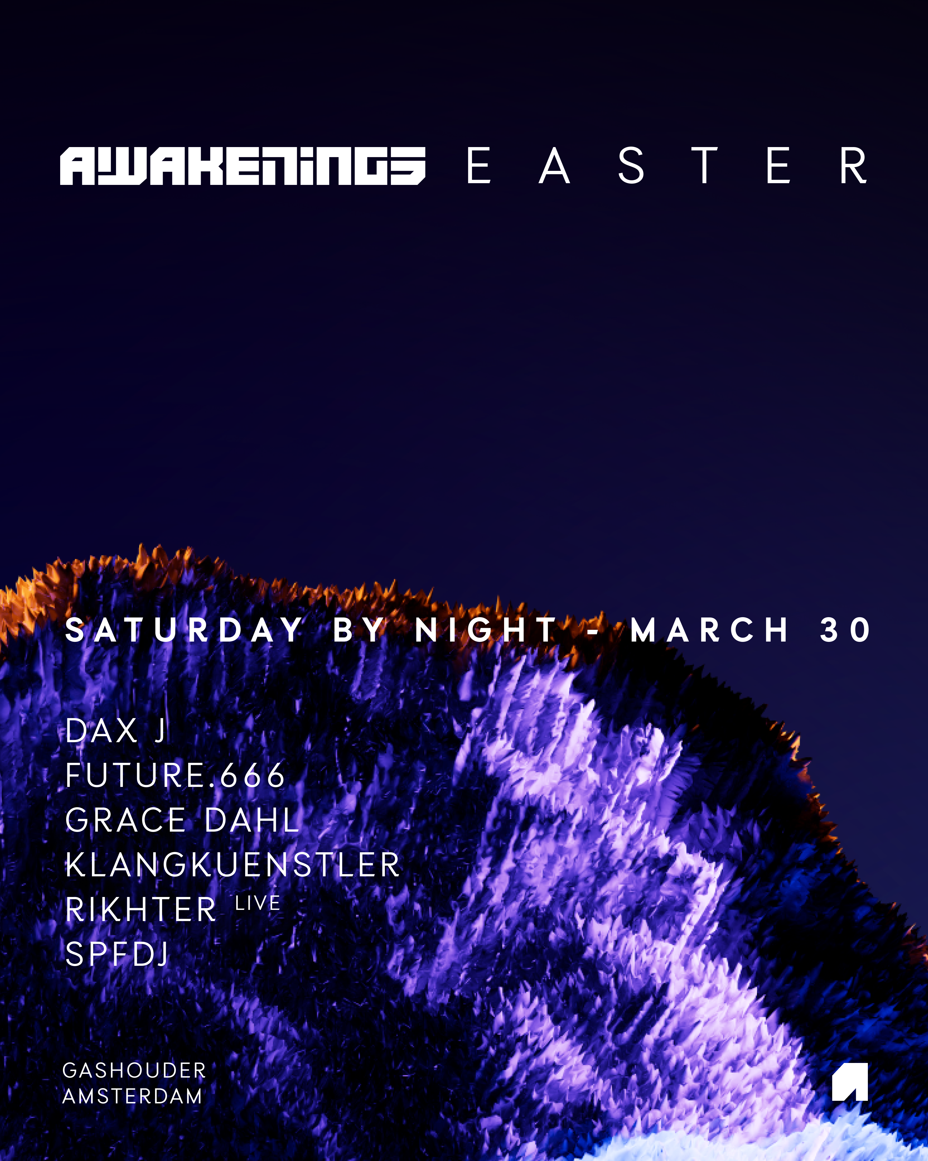 Awakenings Easter Saturday by Night - Página frontal