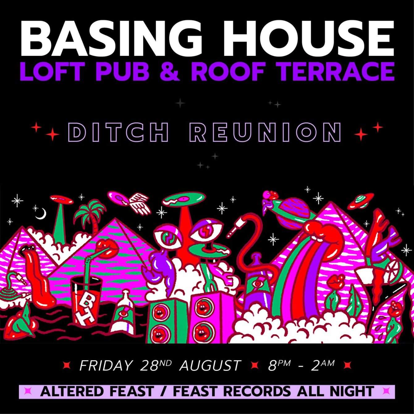 The Ditch Reunion Loft Pub & Terrace - Página frontal