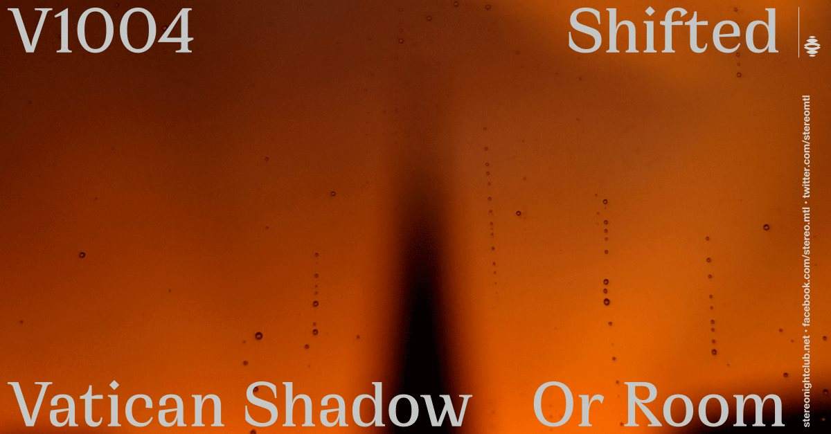 Shifted - Vatican Shadow - Or Room - Página frontal