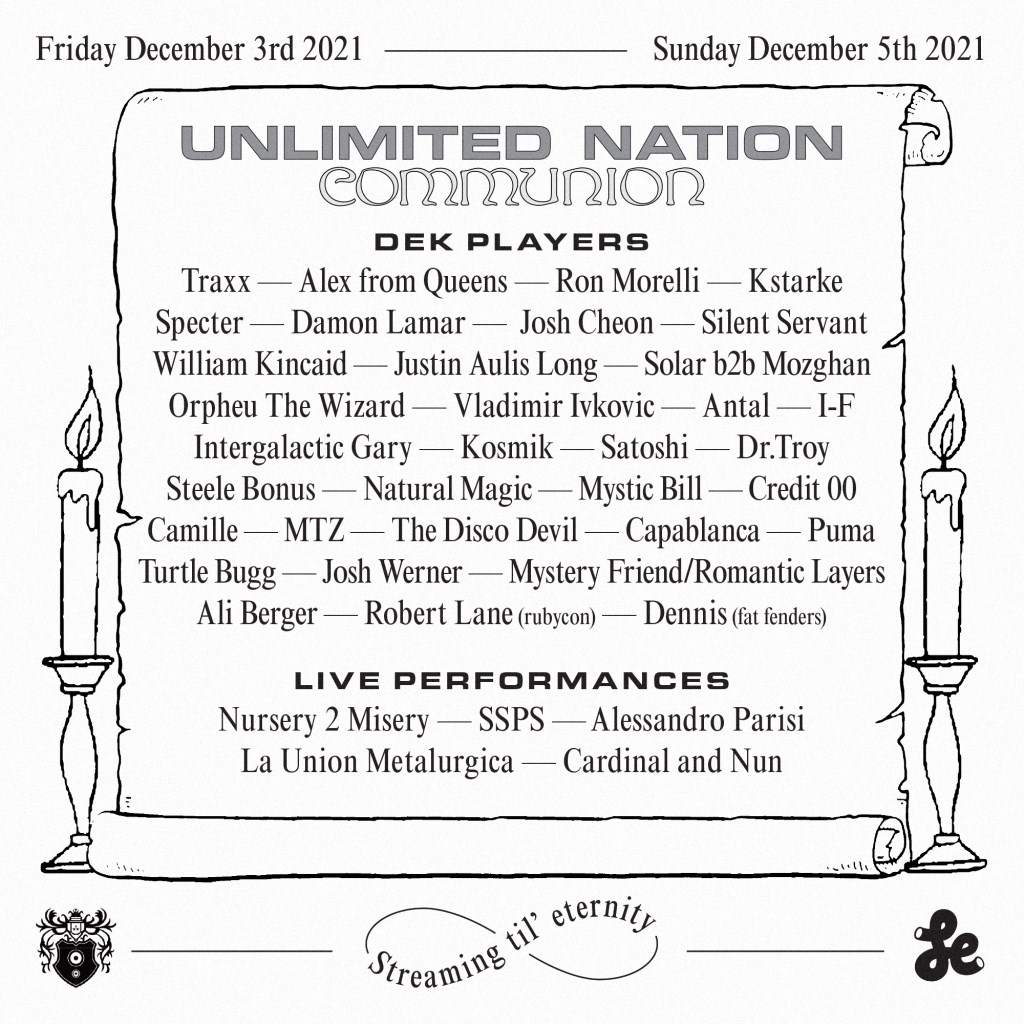 Unlimited Nation - Communion - Página trasera