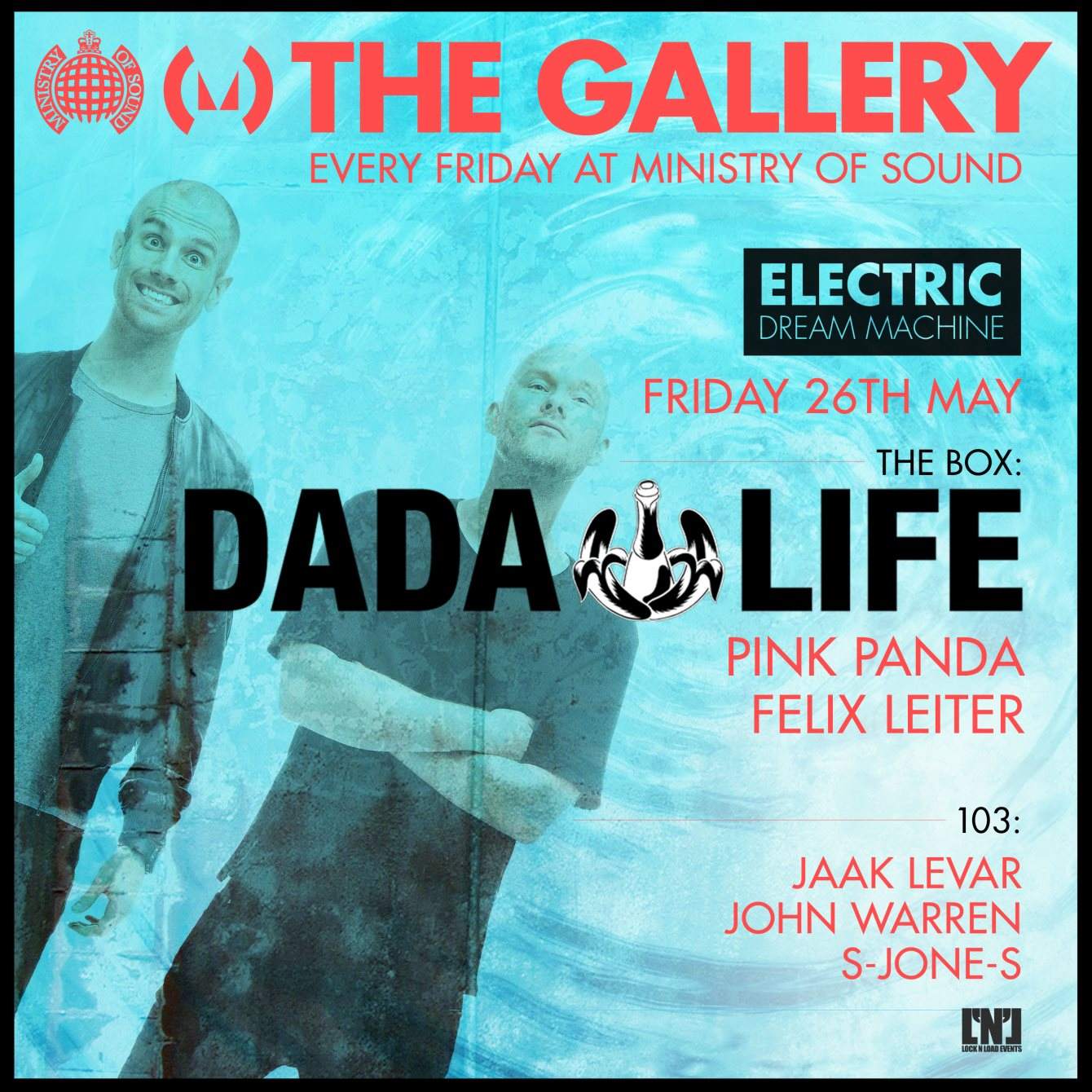 The Gallery: Dada Life - フライヤー表