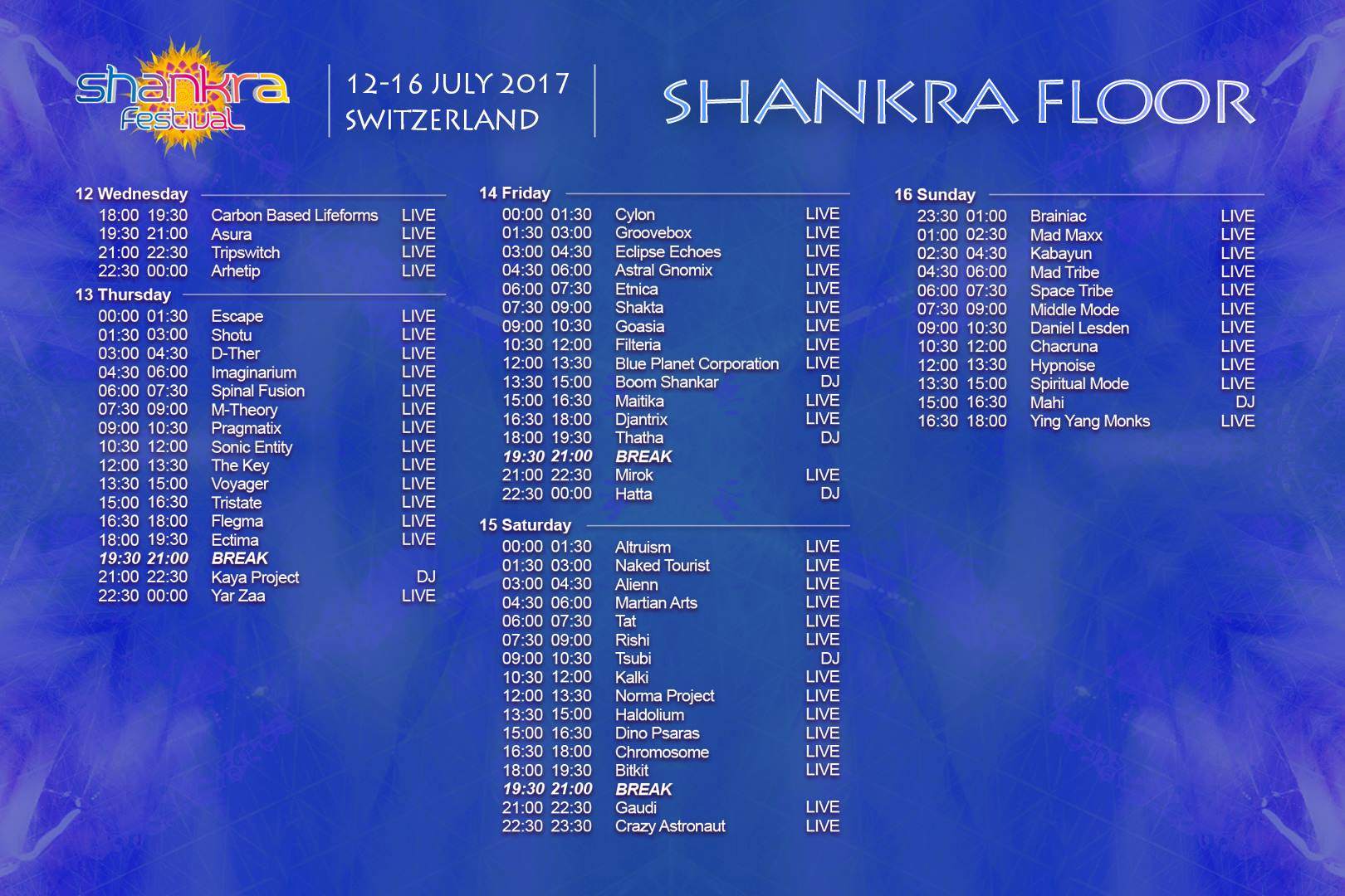 Shankra Festival 2017 - Página trasera