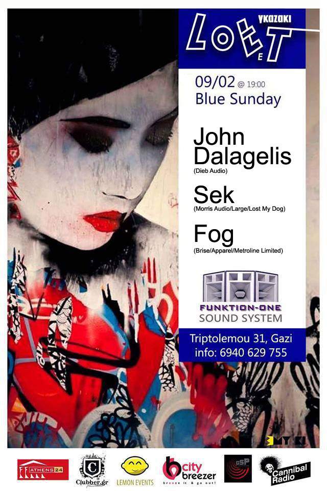 John Dalagelis, Sek, Fog - Página frontal