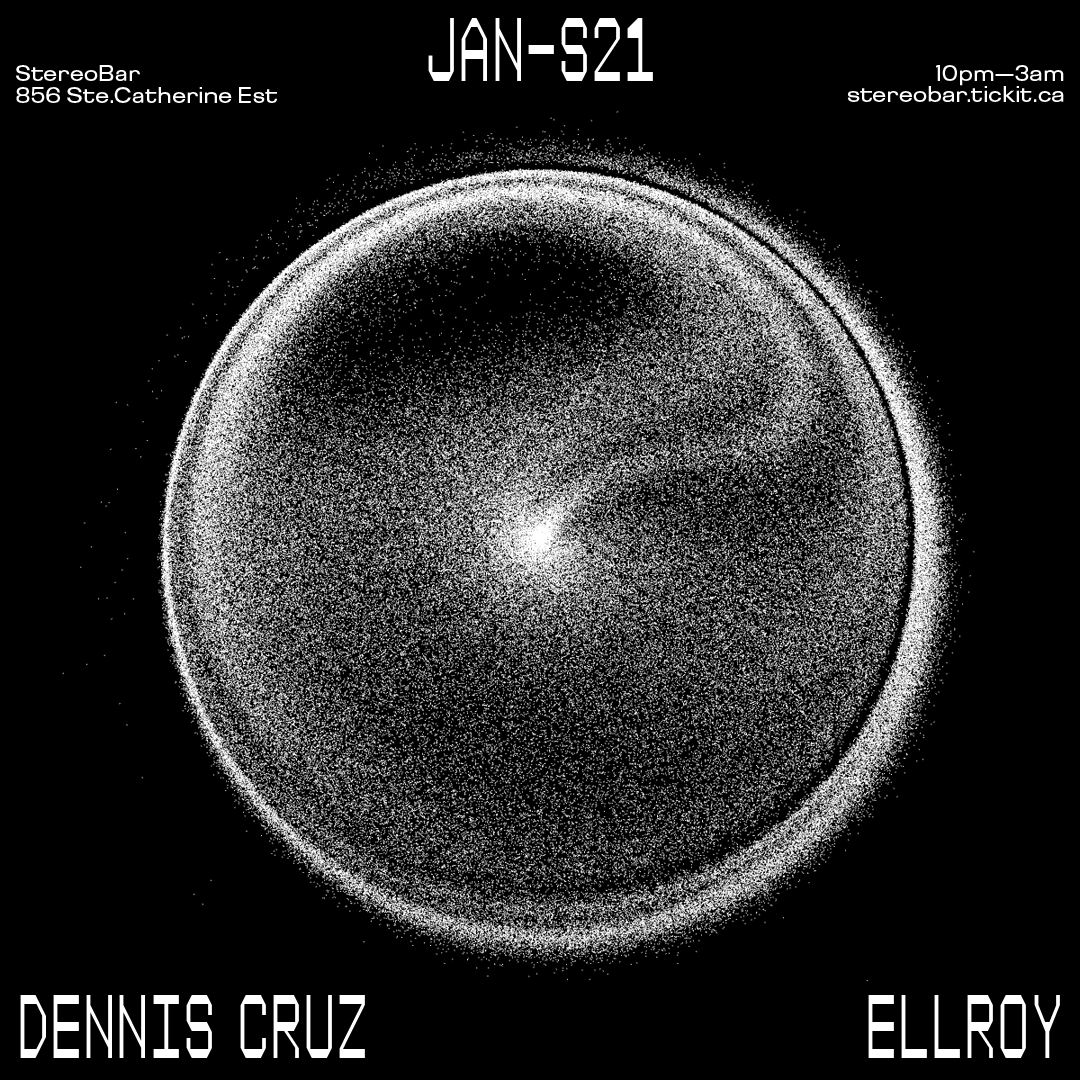 Dennis Cruz - Ellroy - フライヤー表