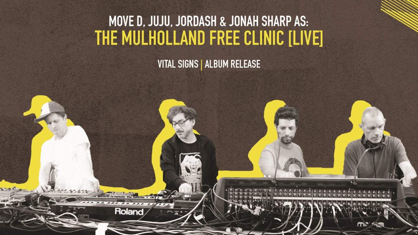 Liberation day - Mulholland Free Clinic [LIVE] Album Release Party - フライヤー表