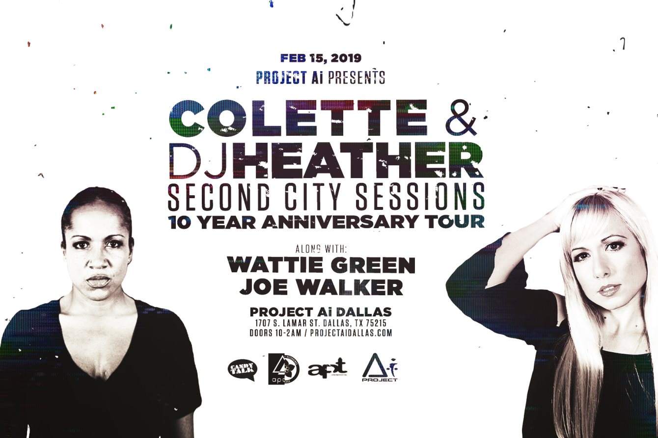 DJ Heather B2B Colette - Second City Sessions - Página frontal