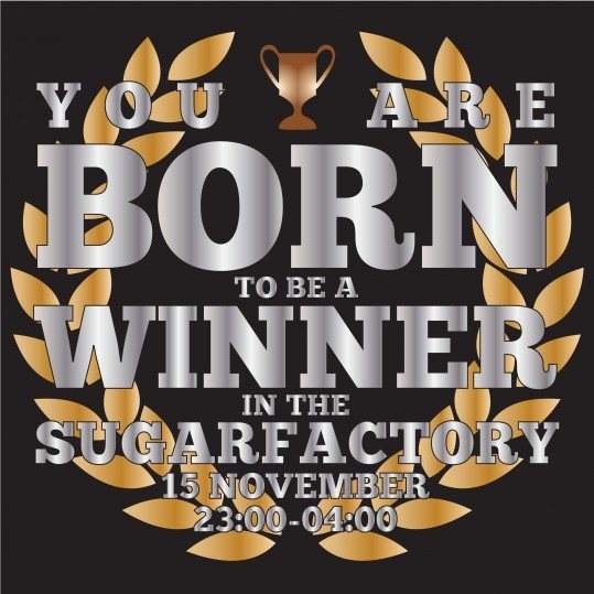 You Are Born To Be A Winner - フライヤー表