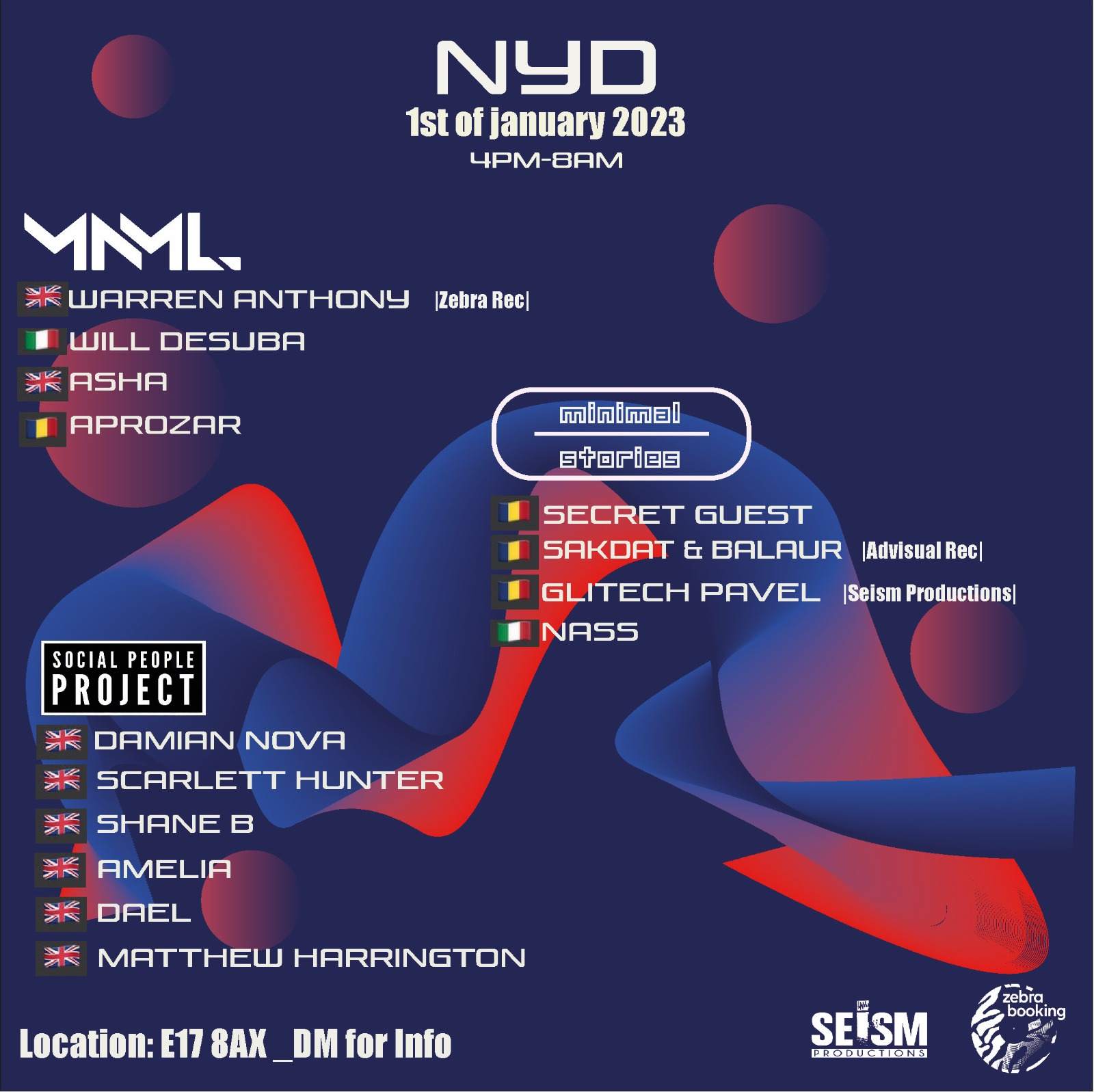 MNML LDN x MINIMAL STORIES x SOCIAL PEOPLE PROJECT at East London TBA ...