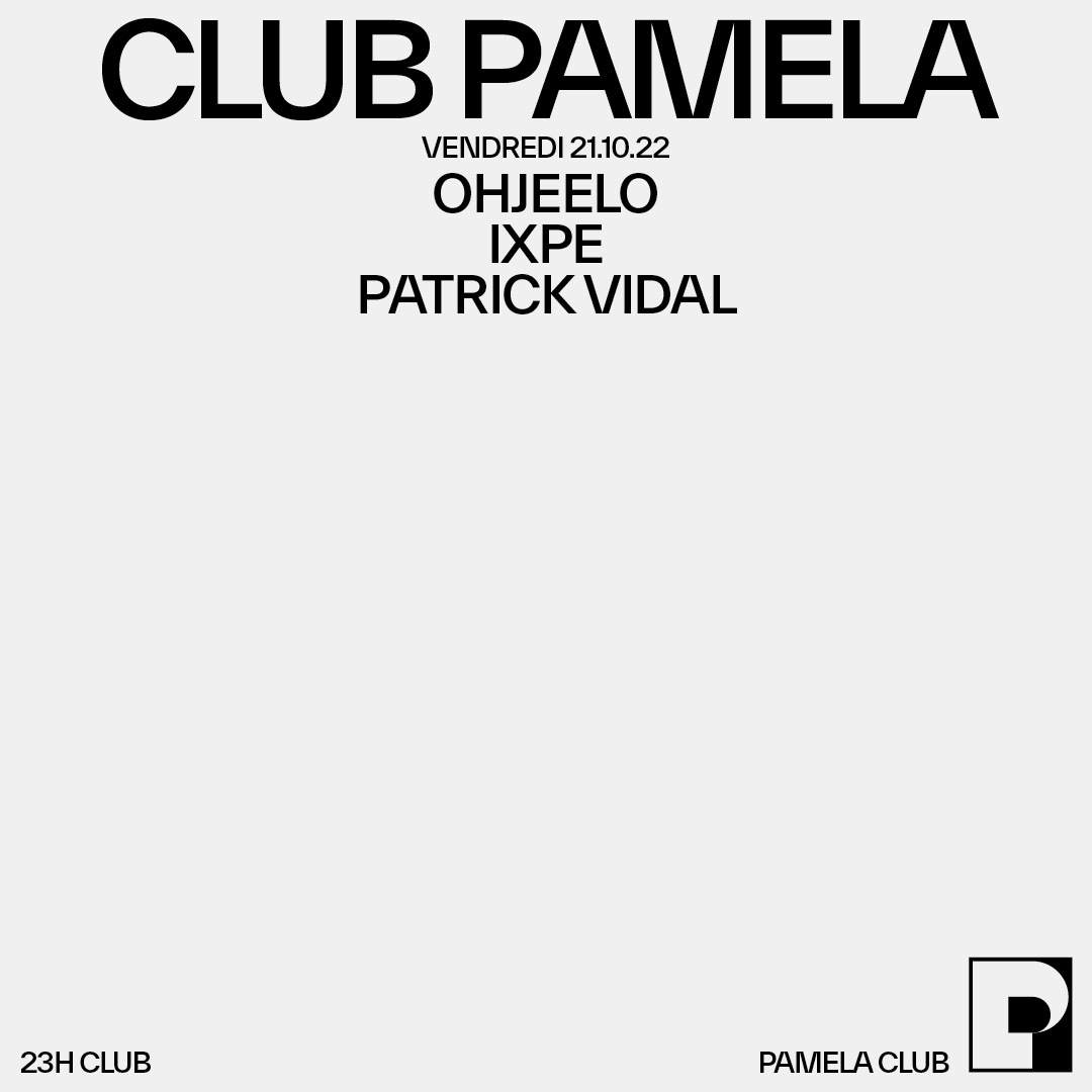 Club Pamela - フライヤー表