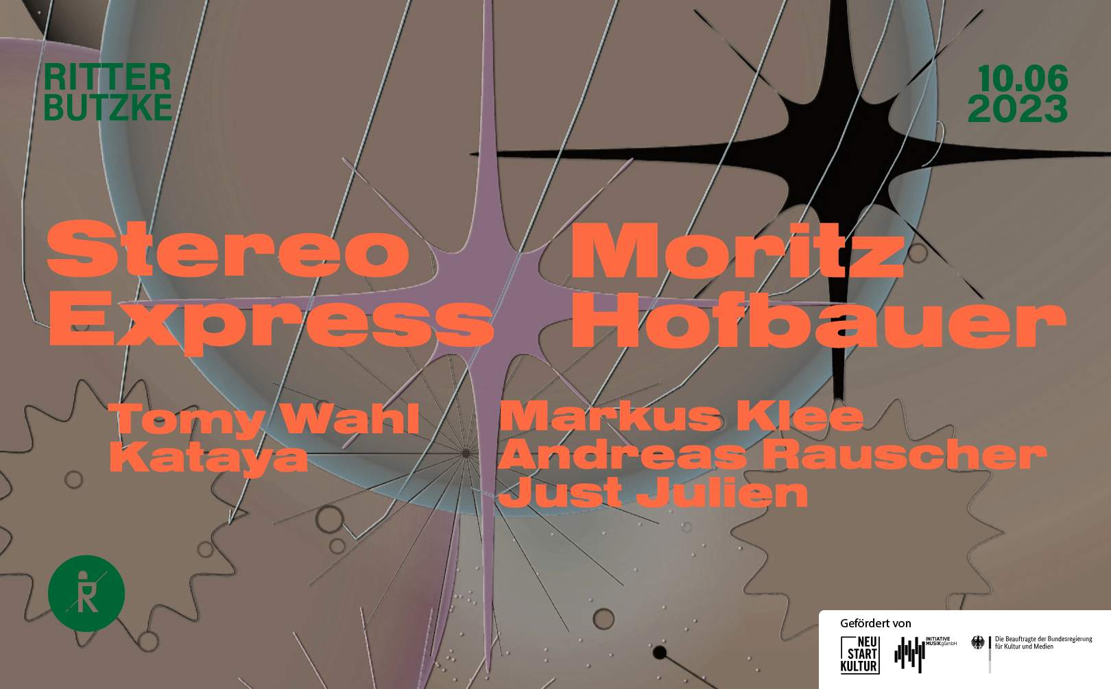 Stereo Express & Moritz Hofbauer - Página frontal