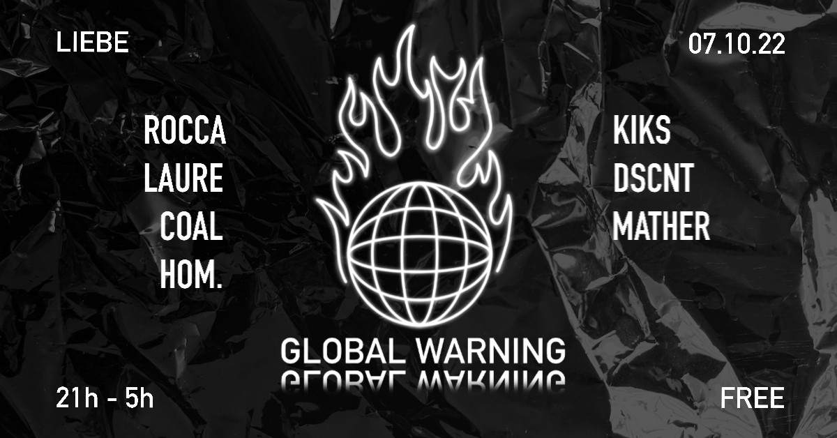 Global Warning au Liebe - Página frontal