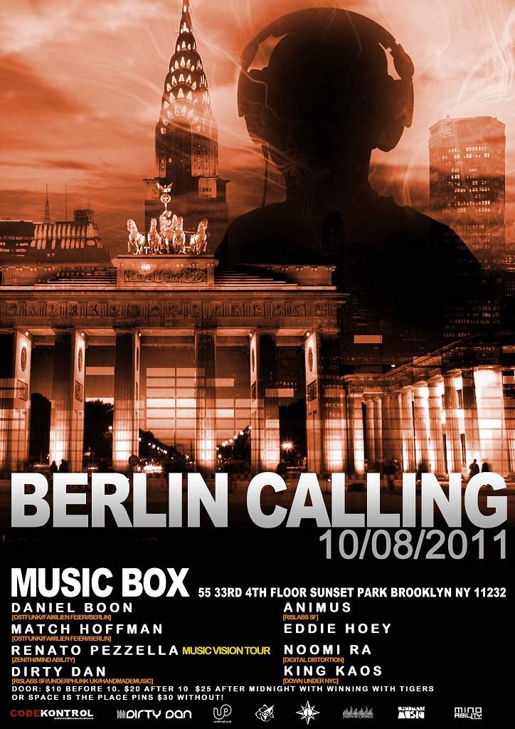 Berlin Calling - Página frontal