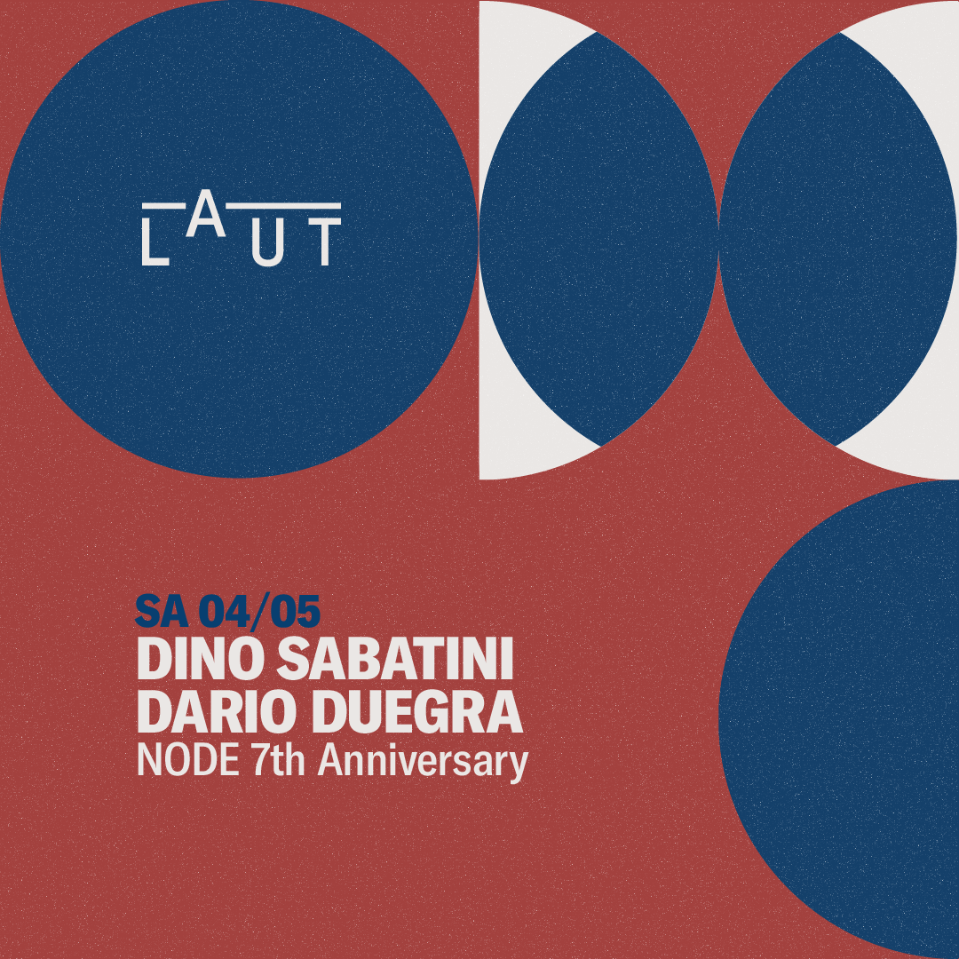 Dino Sabatini + Dario Duegra [NODE 7th Anniversary] - フライヤー表