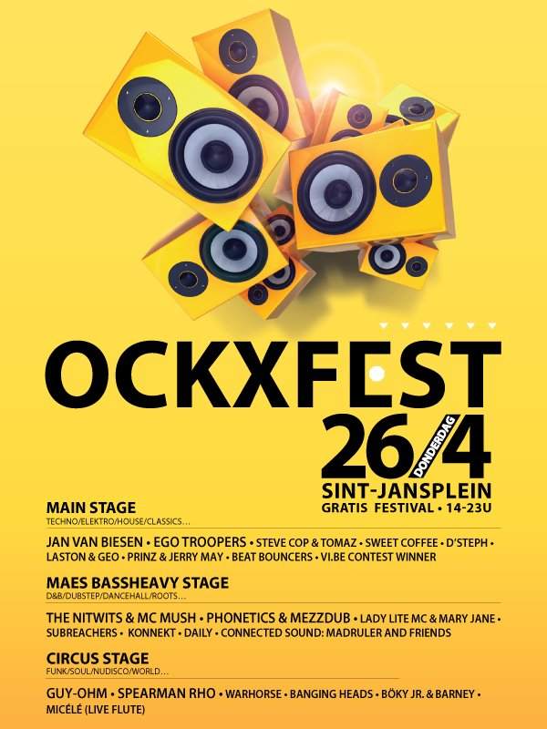 Ockxfest Antwerpen - Página frontal
