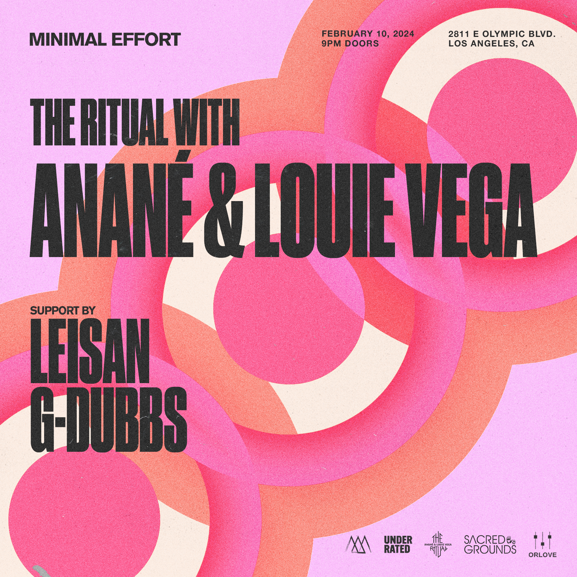 Minimal Effort presents The Ritual feat. Anané & Louie Vega - Página trasera