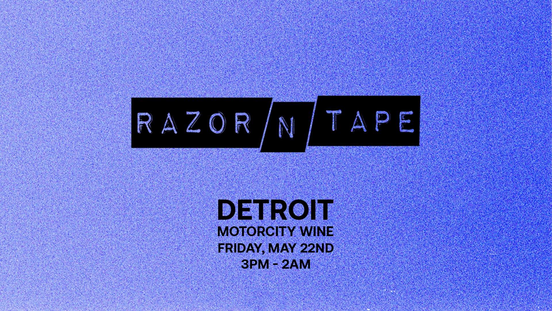 Razor-N-Tape Takeover at Motor City Wine at MotorCity Wine, Detroit