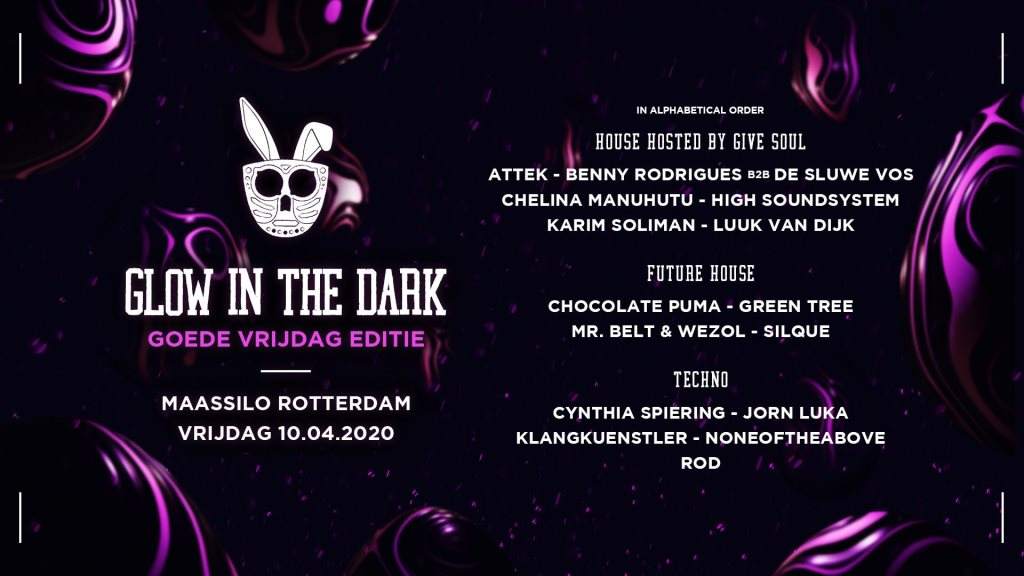 Glow in the Dark 'Goede Vrijdag Editie' 2020 - Página frontal
