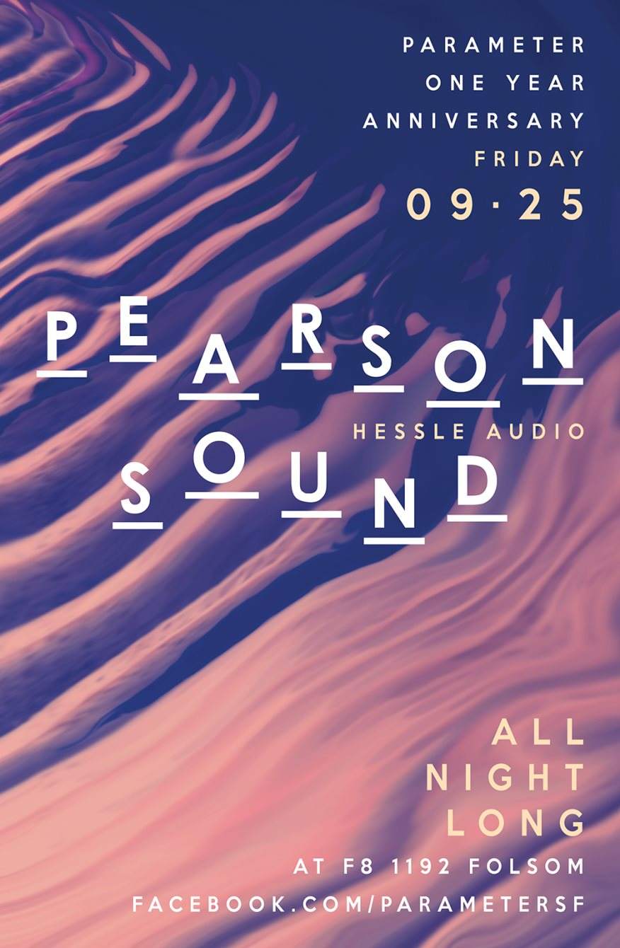 Parameter 1 Year Anniversary with Pearson Sound [All Night Long] - Página frontal