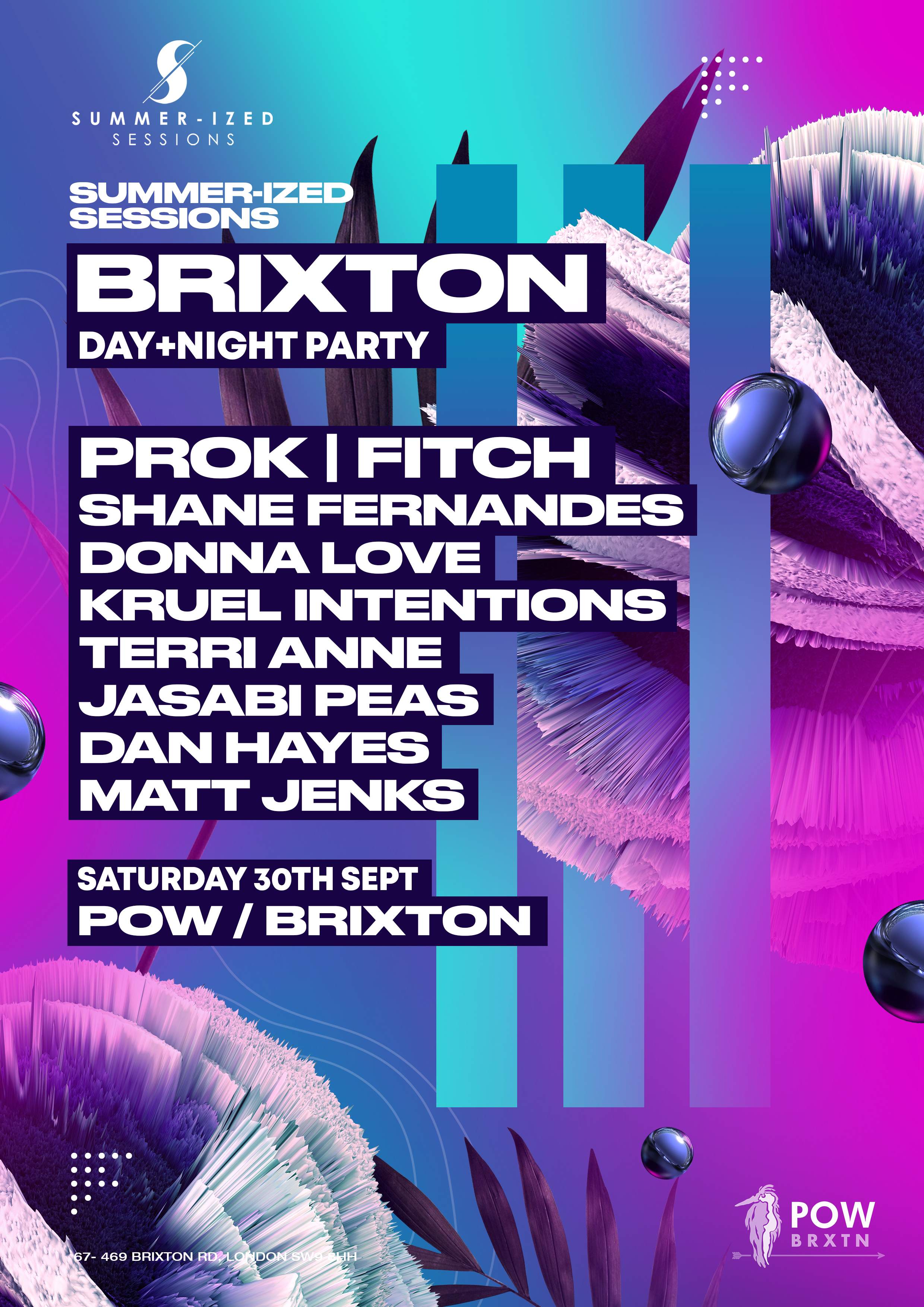 Brixton Day & Night Party w/ Prok & Fitch - Página frontal