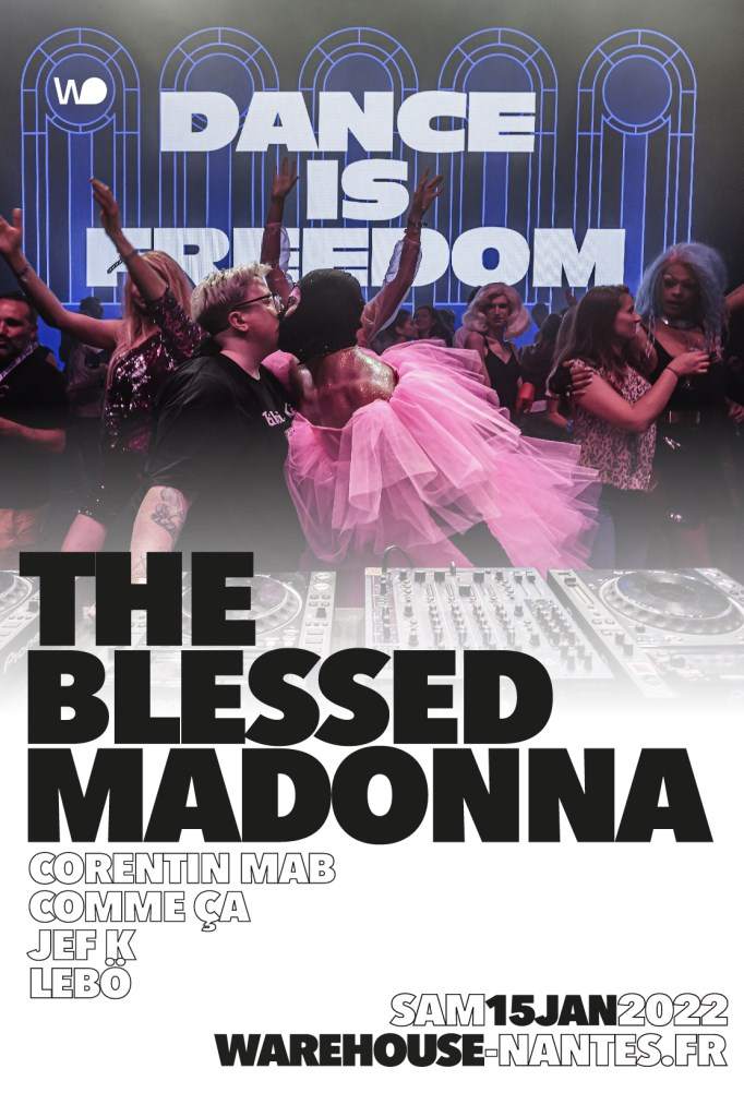 The Blessed Madonna - フライヤー表