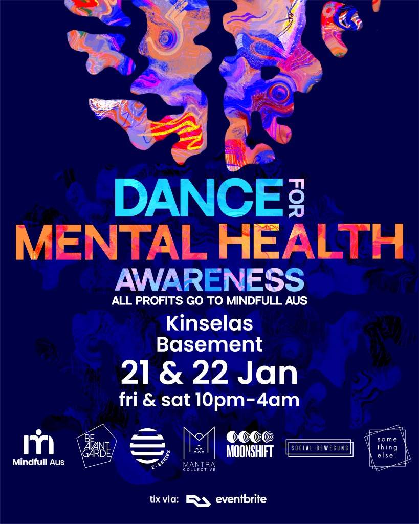 Dance For Mental Health Awareness - Saturday - Kinselas Basement - フライヤー表