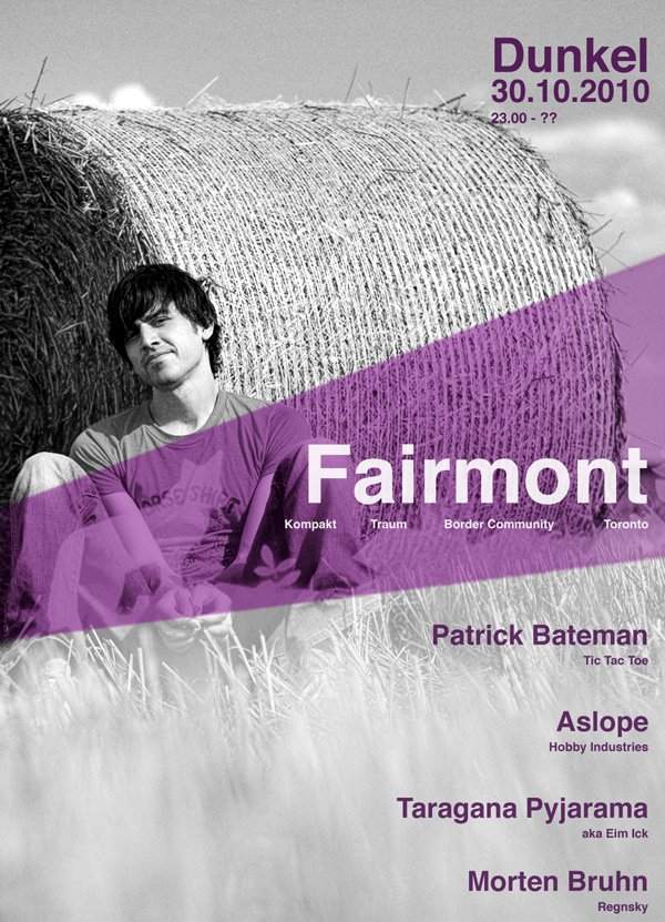 Fairmont(Ca) - フライヤー表
