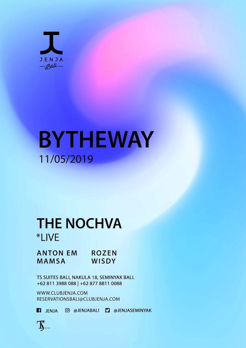 BYTHEWAY with The Nochva (Live) - フライヤー裏