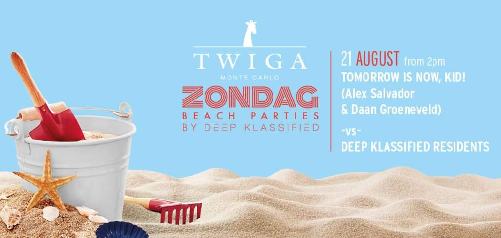 Zondag Beach Parties by Deep Klassified - Página frontal