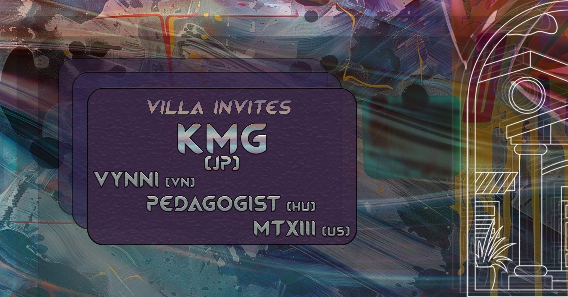The Villa Invites KMG (Cipher / JP) - フライヤー表