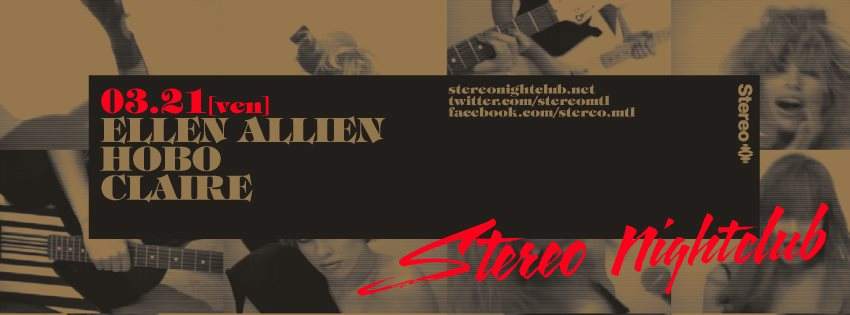 Ellen Allien - Hobo - Claire - Página frontal