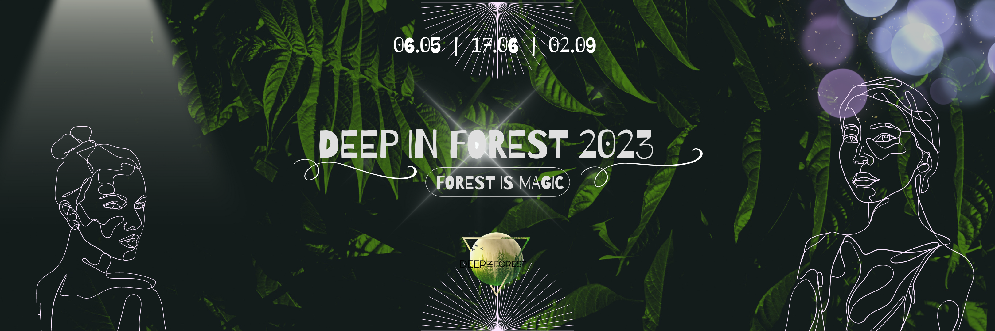 Deep in Forest - Season Closing - フライヤー裏