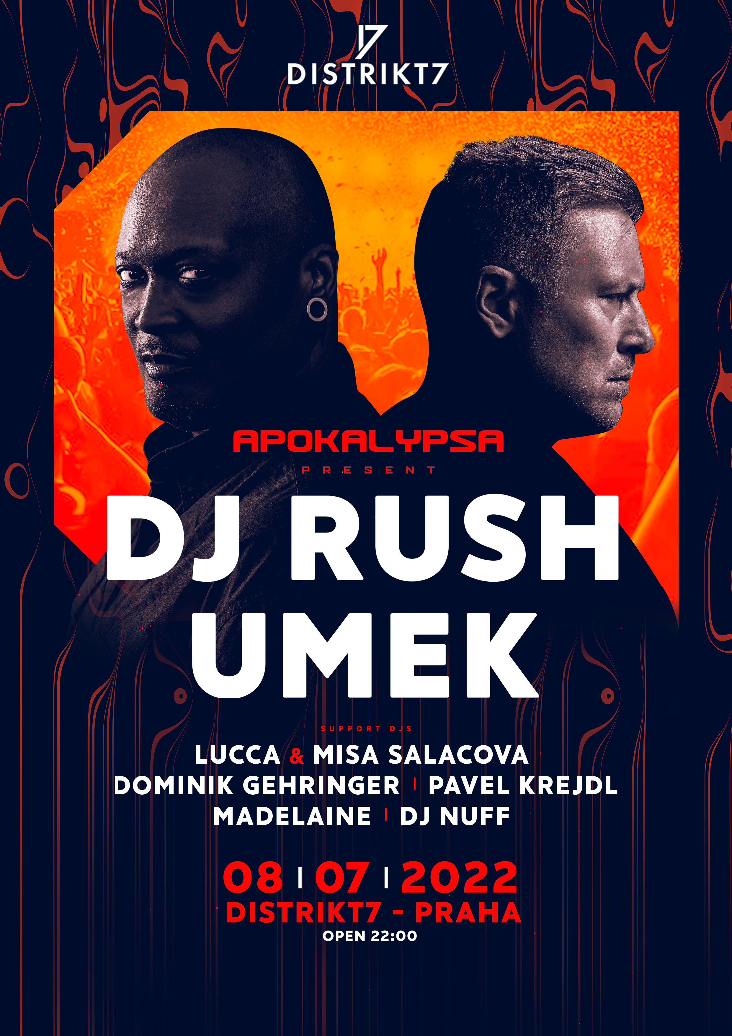 DJ Rush & Umek - Página frontal