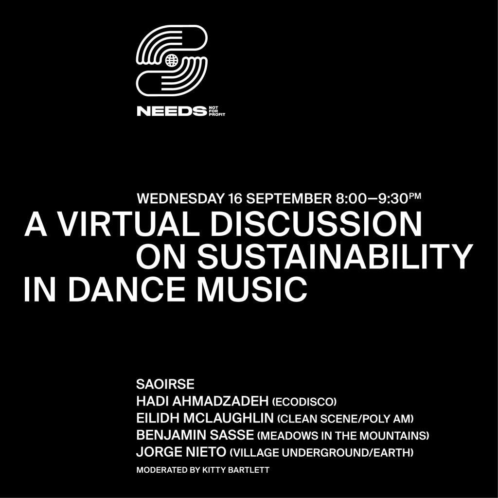 A Virtual Discussion On Sustainability In Dance Music - Página frontal