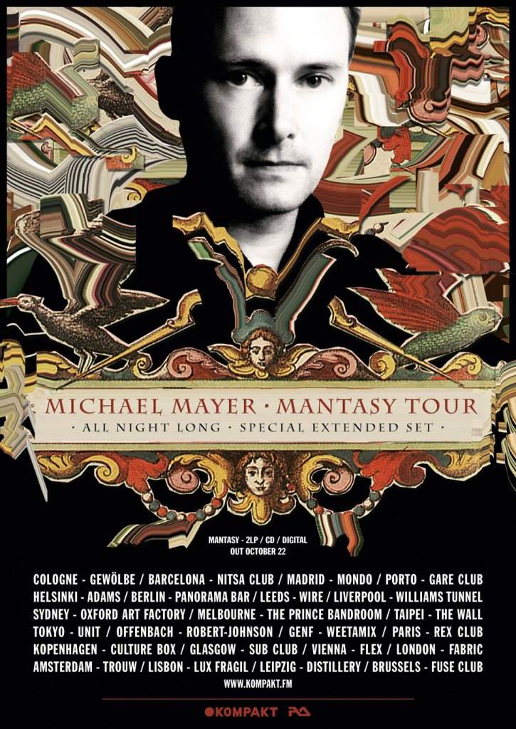 Michael Mayer Mantasy Tour - Página frontal