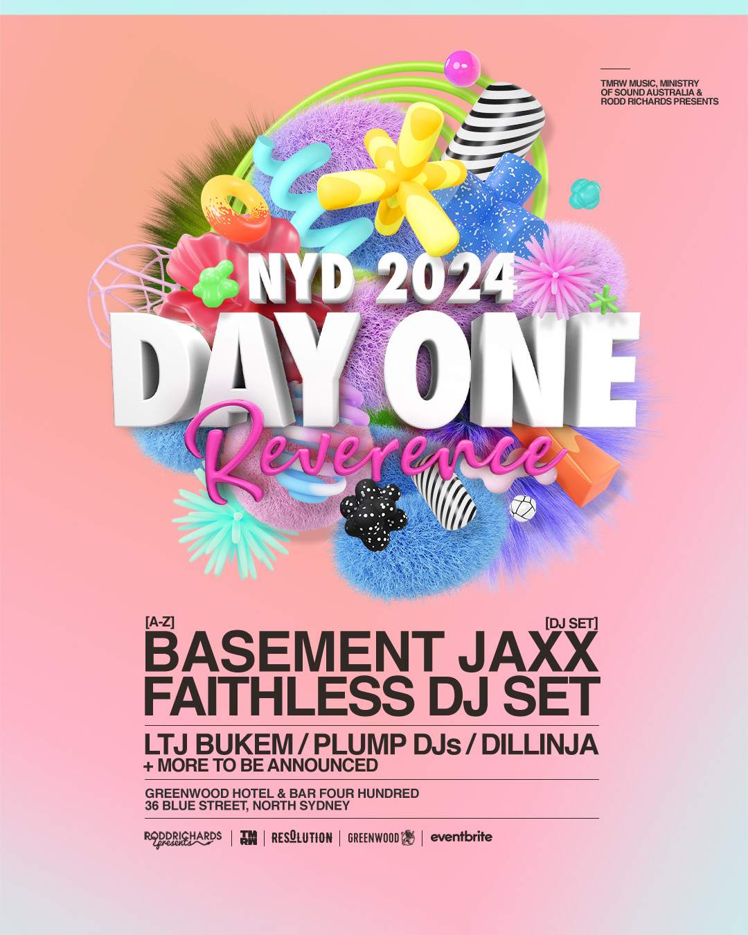 NYD 2024 Day One Reverence - フライヤー表