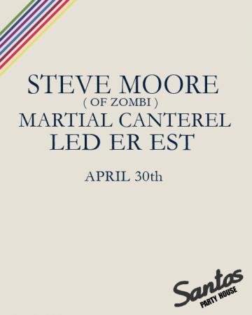 Steve Moore, Martial Canterel, Led Er Est - Página frontal