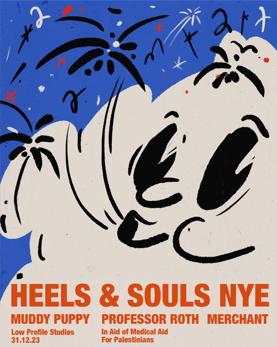 Heels & Souls NYE Loft Party - フライヤー表