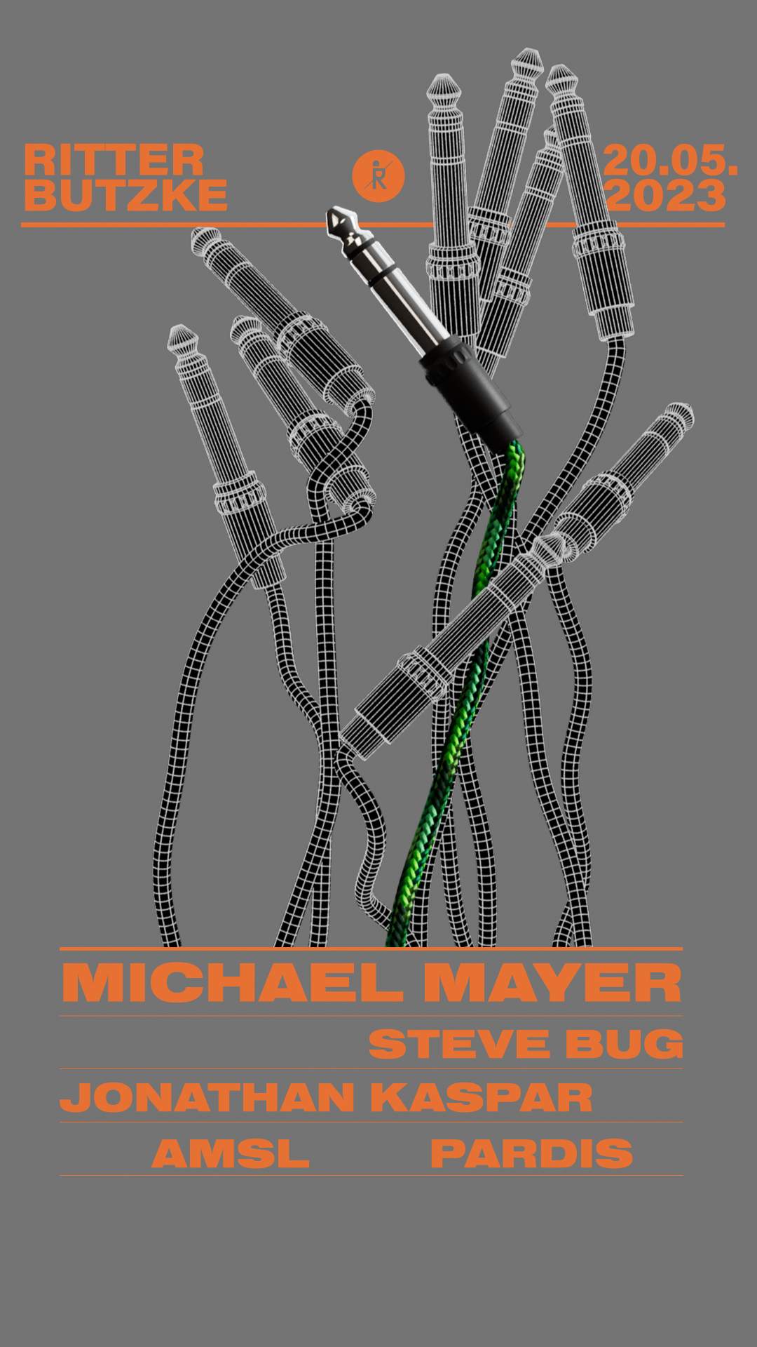 Michael Mayer & Steve Bug - フライヤー裏